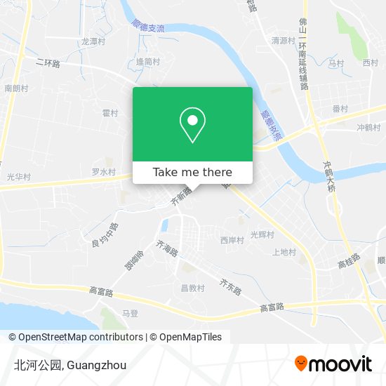 北河公园 map