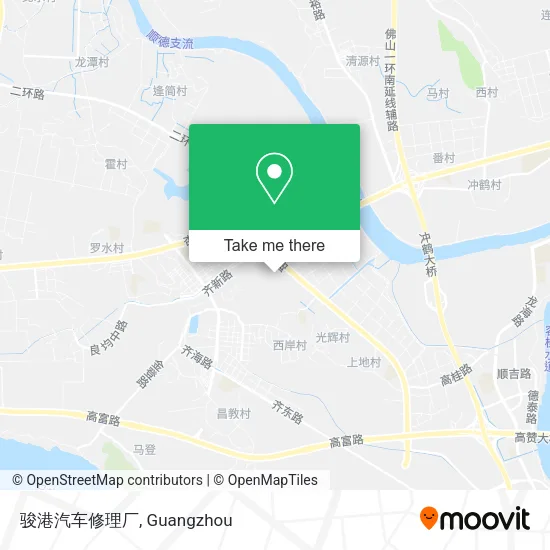 骏港汽车修理厂 map