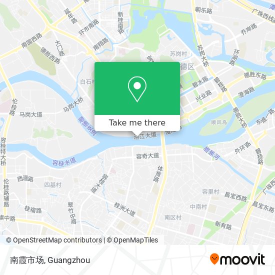 南霞市场 map
