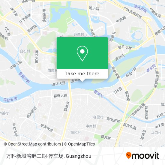 万科新城湾畔二期-停车场 map
