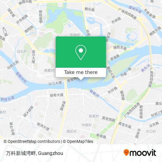 万科新城湾畔 map