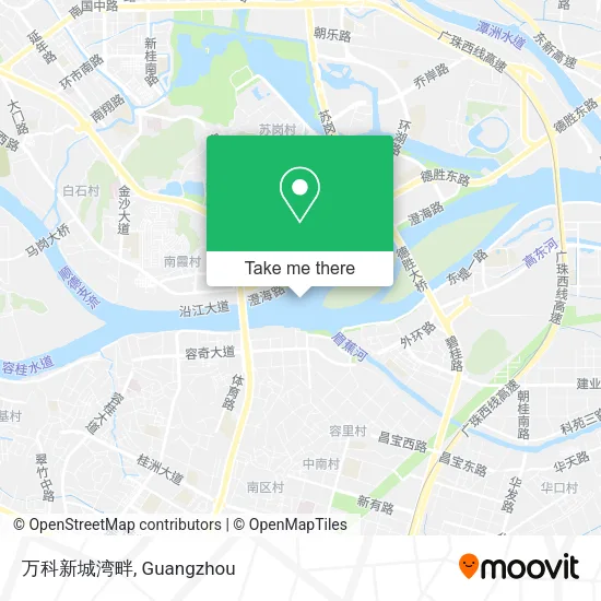 万科新城湾畔 map