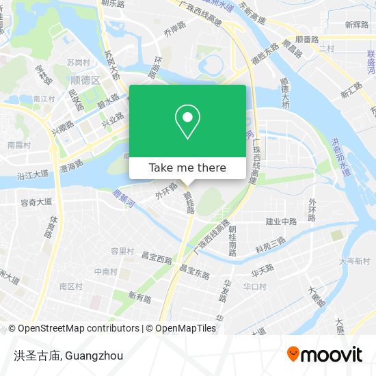 洪圣古庙 map