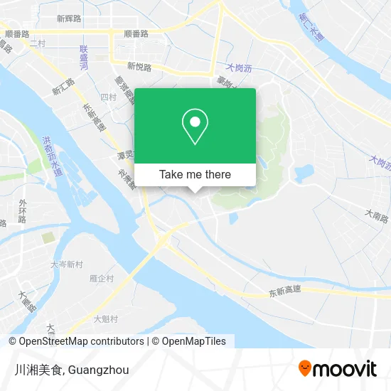 川湘美食 map