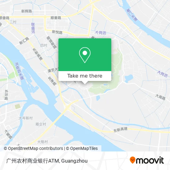 广州农村商业银行ATM map