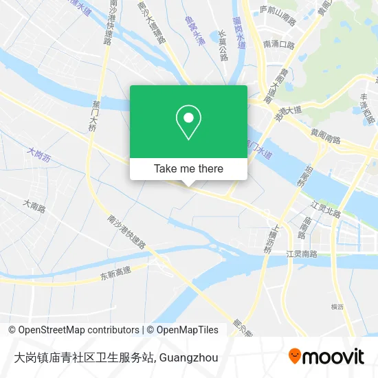大岗镇庙青社区卫生服务站 map