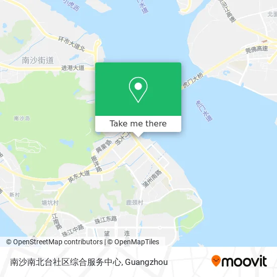 南沙南北台社区综合服务中心 map