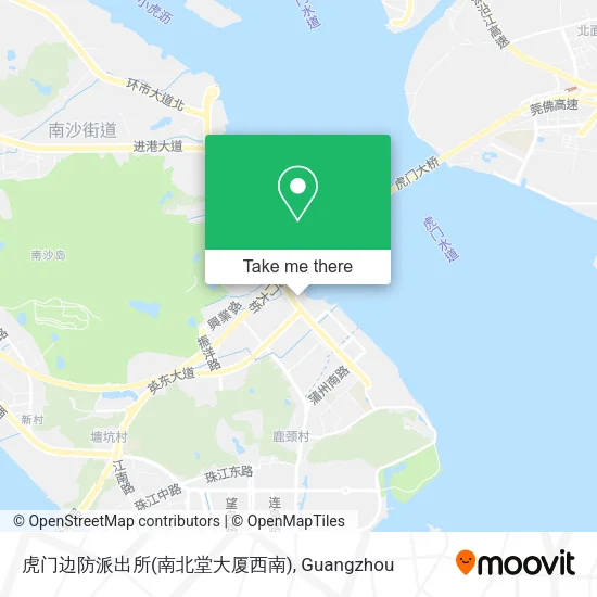 虎门边防派出所(南北堂大厦西南) map