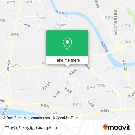 杏坛镇人民政府 map