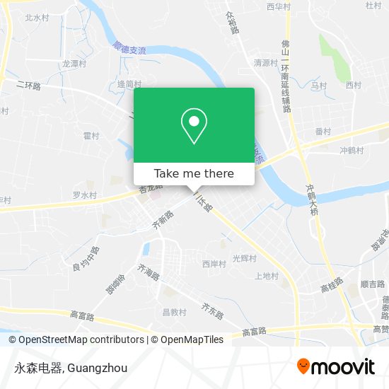 永森电器 map