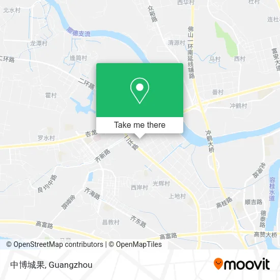 中博城果 map