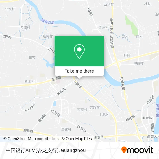 中国银行ATM(杏龙支行) map