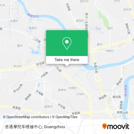 杏通摩托车维修中心 map