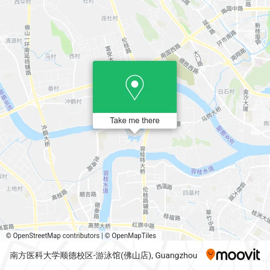 南方医科大学顺德校区-游泳馆(佛山店) map