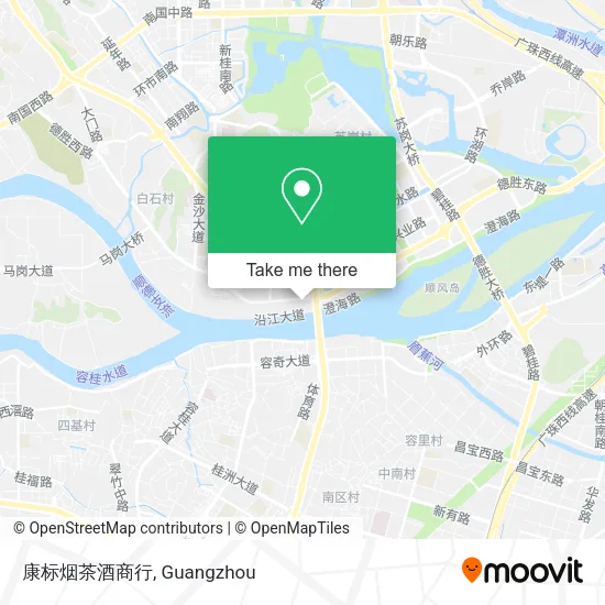 康标烟茶酒商行 map
