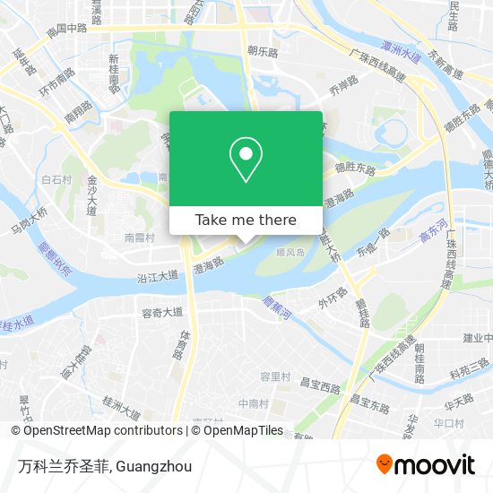 万科兰乔圣菲 map