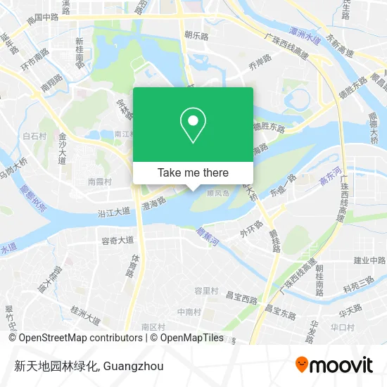 新天地园林绿化 map