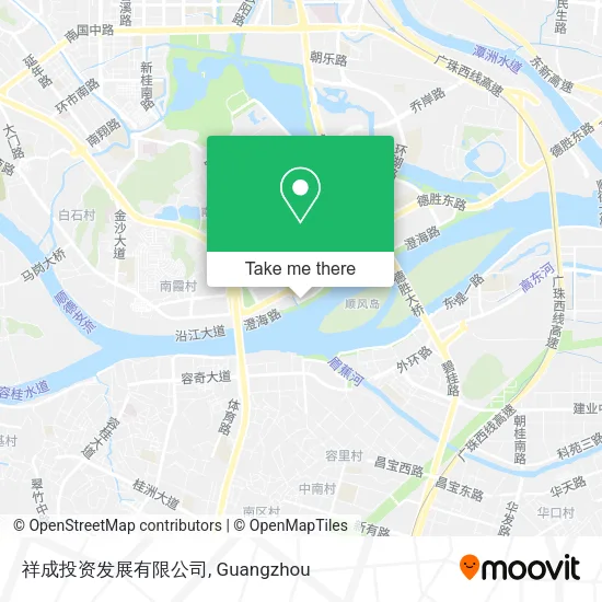 祥成投资发展有限公司 map