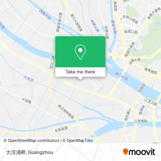 大滘涌桥 map
