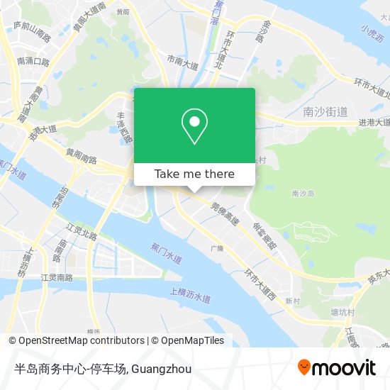 半岛商务中心-停车场 map
