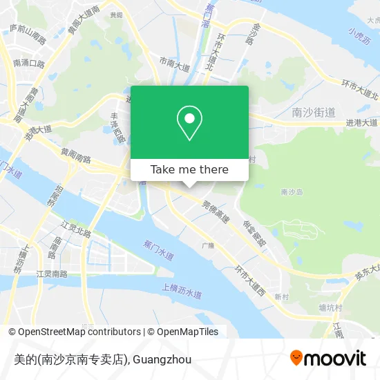 美的(南沙京南专卖店) map