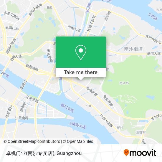 卓帆门业(南沙专卖店) map