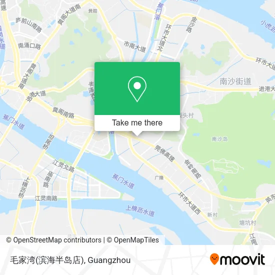 毛家湾(滨海半岛店) map