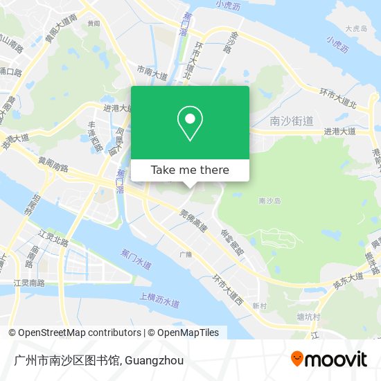 广州市南沙区图书馆 map