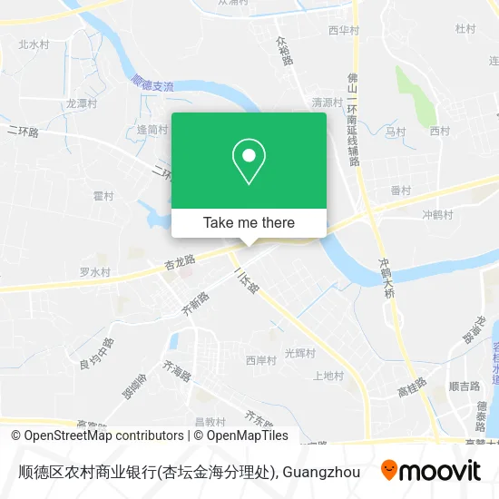 顺德区农村商业银行(杏坛金海分理处) map