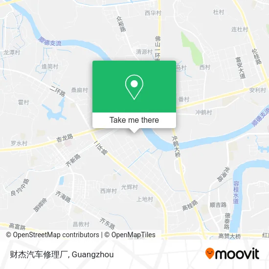 财杰汽车修理厂 map