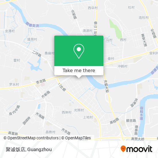 聚诚饭店 map