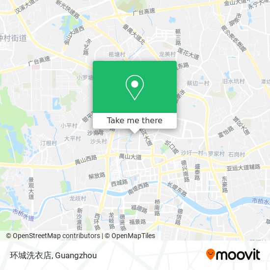 环城洗衣店 map