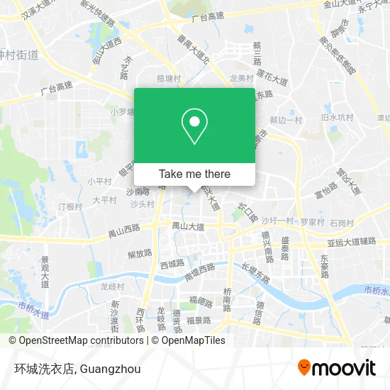 环城洗衣店 map