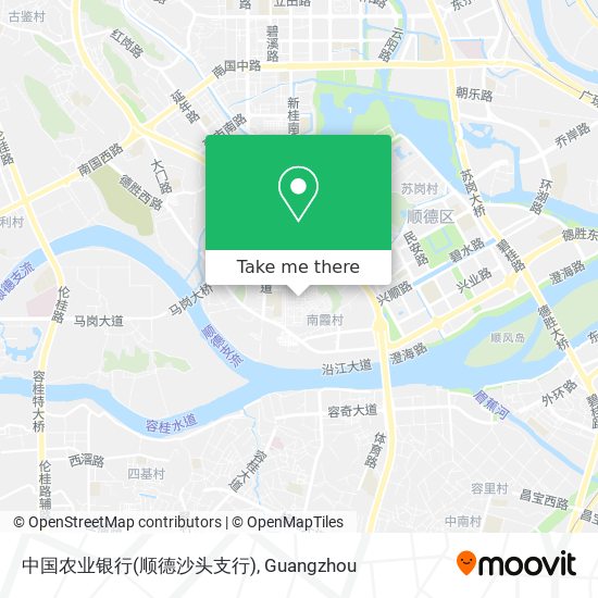 中国农业银行(顺德沙头支行) map
