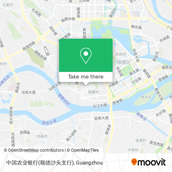 中国农业银行(顺德沙头支行) map
