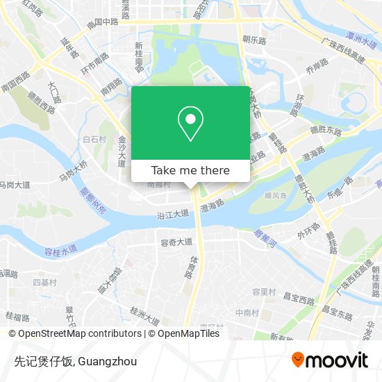 先记煲仔饭 map