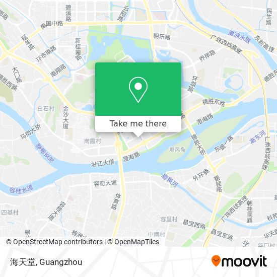 海天堂 map