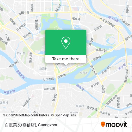 百度美发(嘉信店) map