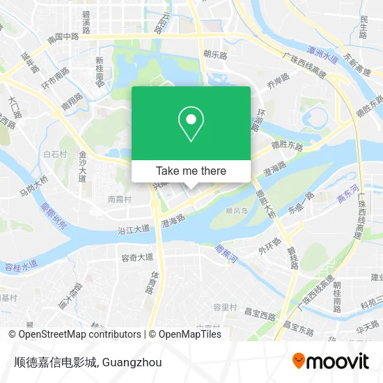 顺德嘉信电影城 map