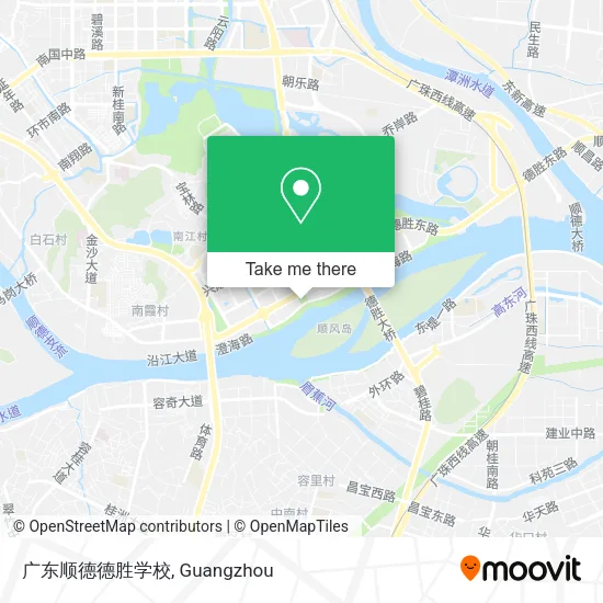 广东顺德德胜学校 map