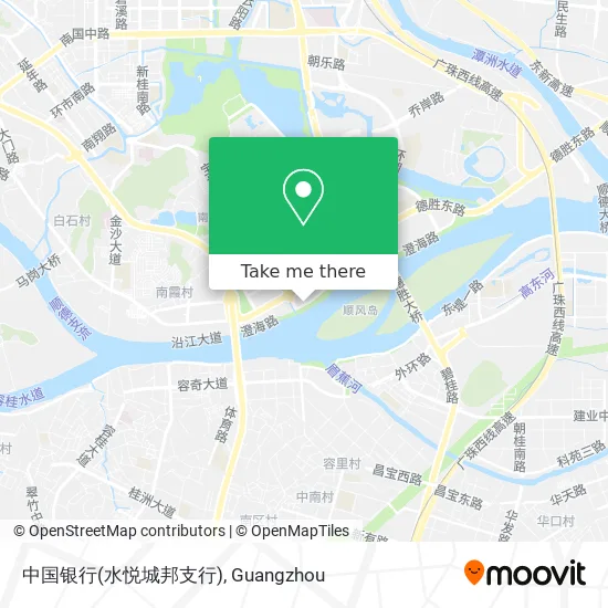 中国银行(水悦城邦支行) map
