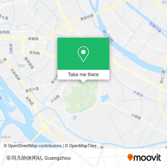 非同凡响休闲站 map