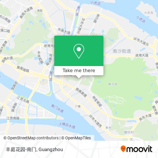 丰庭花园-南门 map