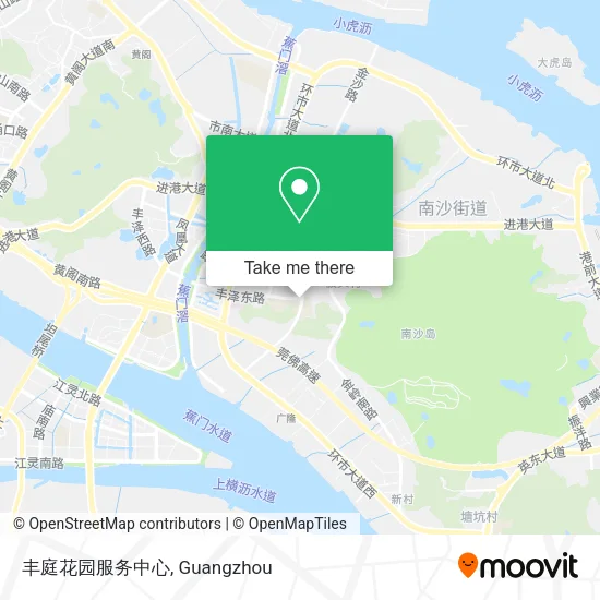 丰庭花园服务中心 map