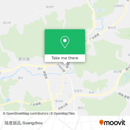 陆度甜品 map