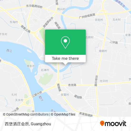 西堡酒庄会所 map