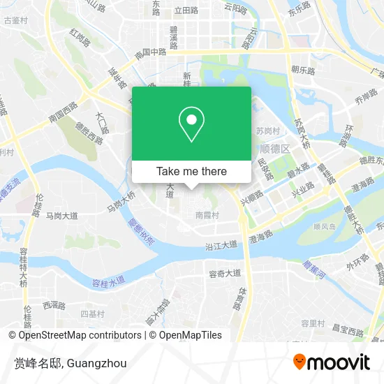 赏峰名邸 map