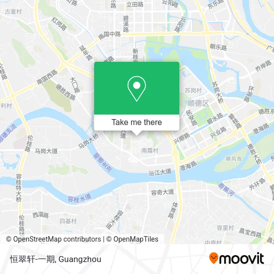 恒翠轩-一期 map