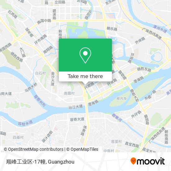 顺峰工业区-17幢 map