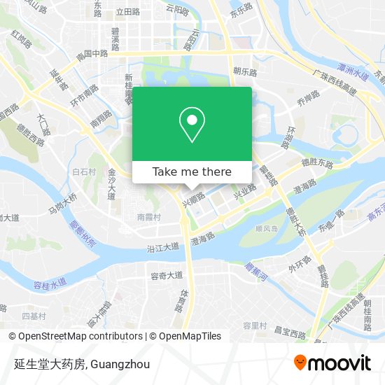 延生堂大药房 map